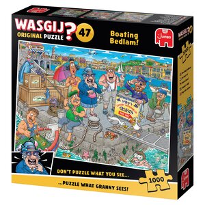 Puzzel Wasgij Original 47 - De boot in! - 1.000 st. - afbeelding 3