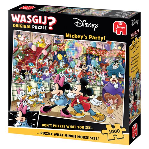 Puzzel Wasgij Original Disney - Mickey's Party! - 1.000 st. - afbeelding 4