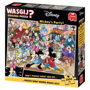Puzzel Wasgij Original Disney - Mickey's Party! - 1.000 st. - afbeelding 4