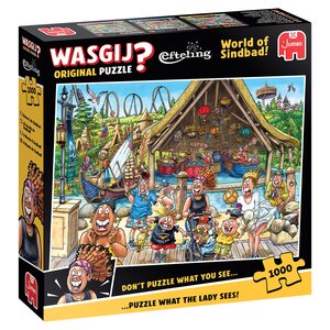 Puzzel Wasgij Original Efteling-Wereld Van Sindbad - 1.000 st. - afbeelding 1