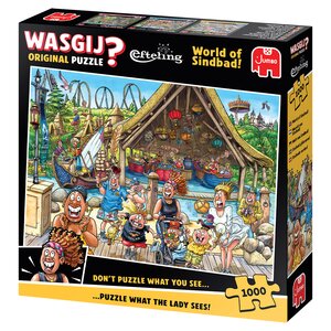 Puzzel Wasgij Original Efteling-Wereld Van Sindbad - 1.000 st. - afbeelding 3