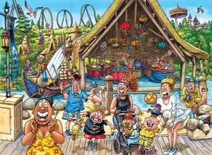 Puzzel Wasgij Original Efteling-Wereld Van Sindbad - 1.000 st. - afbeelding 2