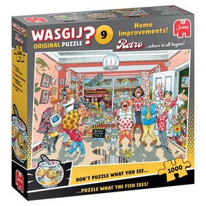 Puzzel Wasgij Retro Original 9 - Klein verbouwinkje - 1.000 st.