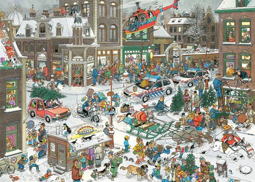 Puzzel Xms JvH Christmas 1000 - afbeelding 2