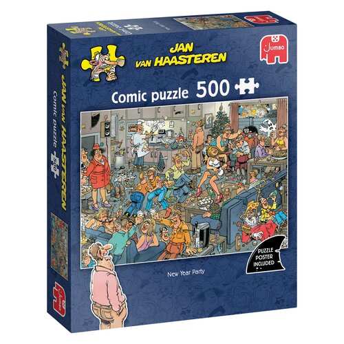 Puzzel Xms JvH New Year Party 500 - afbeelding 1