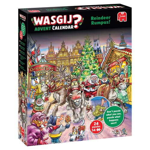 Puzzel Xms Wasgij Adventkalender 9.25 - afbeelding 1