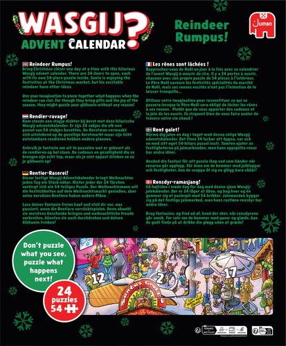 Puzzel Xms Wasgij Adventkalender 9.25 - afbeelding 3