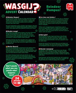 Puzzel Xms Wasgij Adventkalender 9.25 - afbeelding 3