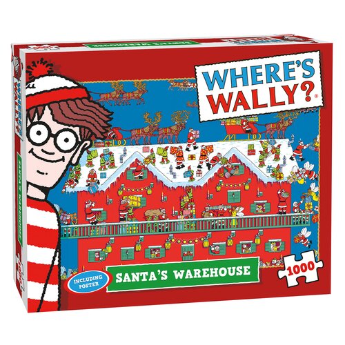 Puzzel Xms Where's Wally Santa - afbeelding 1