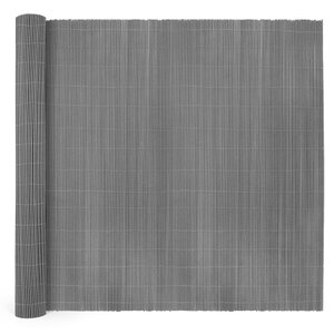 Pvc Balkonscherm 90 X 300 Cm Grijs - afbeelding 1