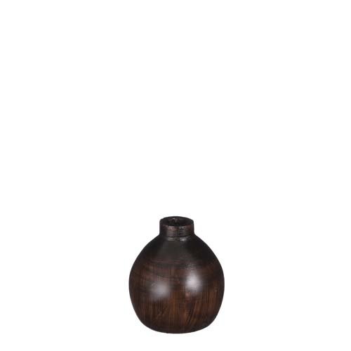 Pyke vaas d.bruin - h17xd16cm