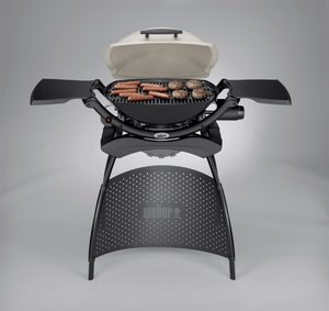 Weber® Q 2000 met onderstel Gasbarbecue Titanium - afbeelding 4