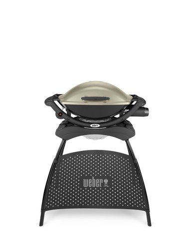 Weber® Q 2000 met onderstel Gasbarbecue Titanium - afbeelding 1