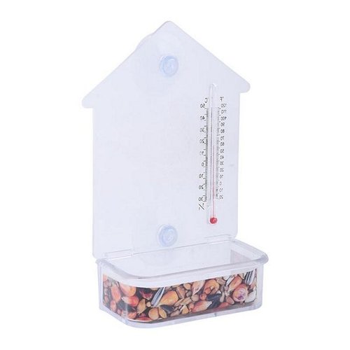 Raam voederhuis met thermometer