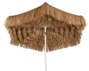 Rafia Parasol Natural - Ø 180 x H 210 cm - afbeelding 3