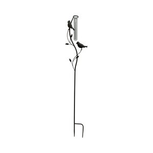 Regenmeter Vogels 18 x 4,5 x 100 cm Roestbruin