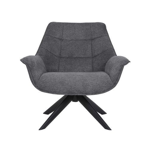 Relax stoel Matteo Antraciet - 89 x 77 x 84 cm - afbeelding 2