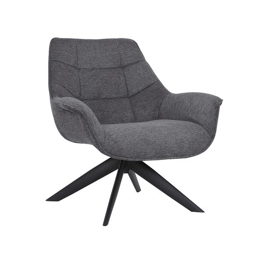 Relax stoel Matteo Antraciet - 89 x 77 x 84 cm - afbeelding 1