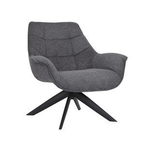 Relax stoel Matteo Antraciet - 89 x 77 x 84 cm