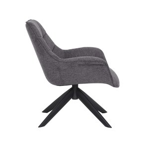 Relax stoel Matteo Antraciet - 89 x 77 x 84 cm - afbeelding 3