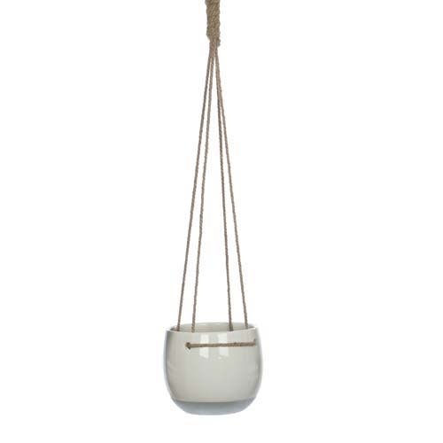 Resa hangpot rond wit - h17xd18,5cm