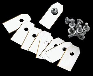 Reservemessen incl.schroeven voor Roboti