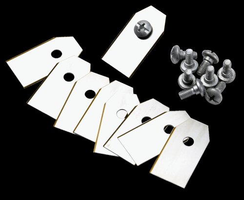 Reservemessen incl.schroeven voor Roboti