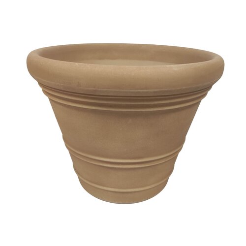 Rinca Kunststof Pot D 71 x H 55 cm Sand