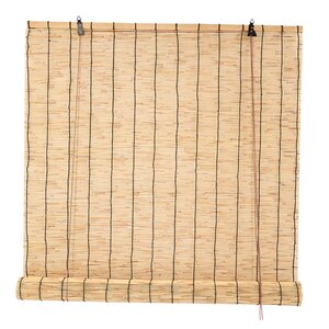 Rolgordijn Riet 120 X 180 Cm Naturel - afbeelding 2