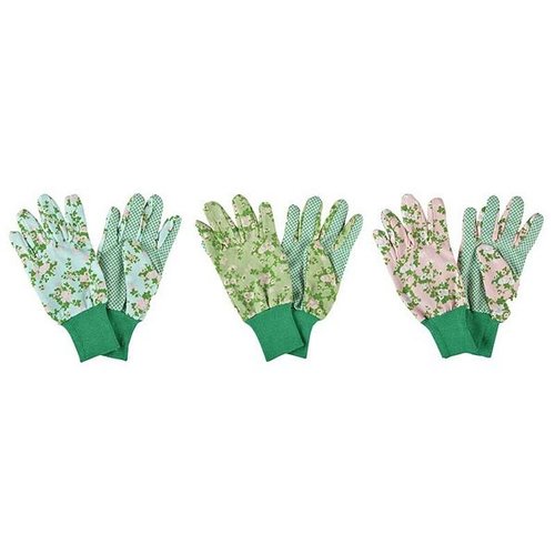 Roosprint handschoenen ass.