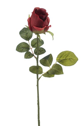 Rose babette spray red 68cm