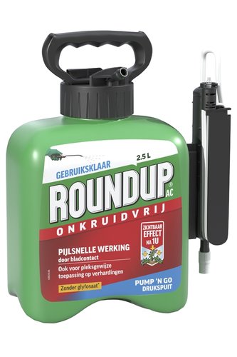 ROUNDUP® AC Snel Onkruidvrij Onkruiddrukspuit 2,5L - afbeelding 1
