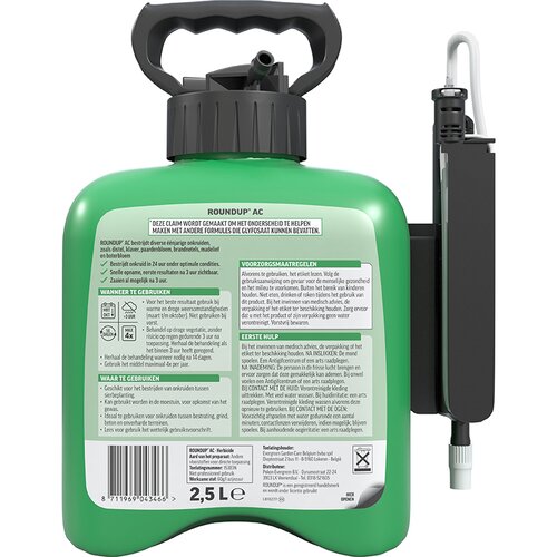 ROUNDUP® AC Totaal Onkruidvrij Kant en Klaar Drukspuit 2,5L - afbeelding 3