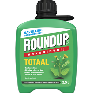 ROUNDUP® AC Totaal Onkruidvrij Kant en Klaar Drukspuit Navulverpakking 2,5L