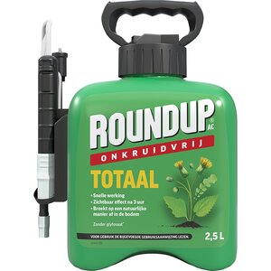 ROUNDUP® AC Totaal Onkruidvrij Kant en Klaar Drukspuit Navulverpakking 2,5L - afbeelding 1