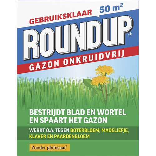 ROUNDUP® Gazon Onkruidvrij Onkruidverdelger Korrels 1kg - afbeelding 1