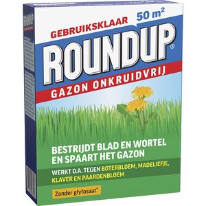 ROUNDUP® Gazon Onkruidvrij Onkruidverdelger Korrels 1kg - afbeelding 2