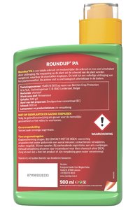 ROUNDUP® PA Snel Onkruidvrij Onkruidverdelger Concentraat 900ml - afbeelding 3