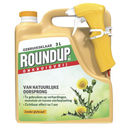 ROUNDUP® NS Natuurlijk Onkruidvrij Onkruidspuit 3L - afbeelding 1