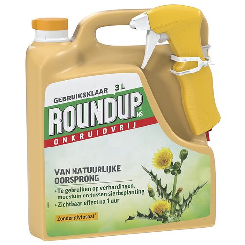 ROUNDUP® NS Natuurlijk Onkruidvrij Onkruidspuit 3L - afbeelding 2