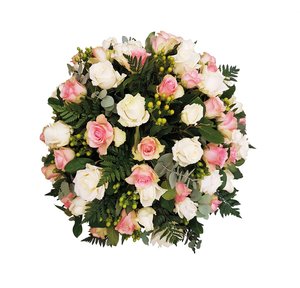 Rouwarrangement 'Enorm verlies' - D 40 cm