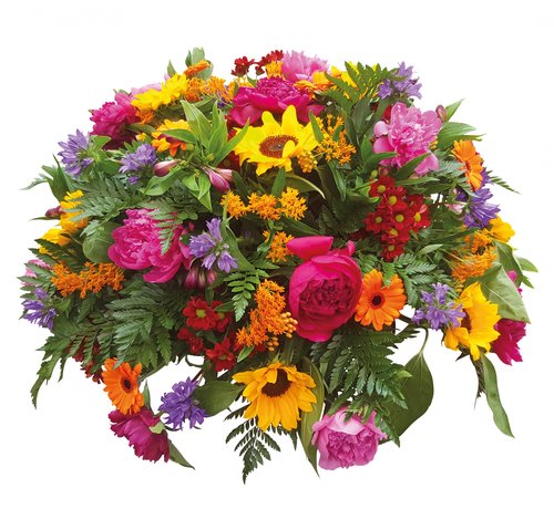 Rouwarrangement 'In gedachten' - D 50 cm