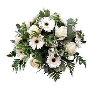 Rouwarrangement 'Lieve engel' - D 40 cm