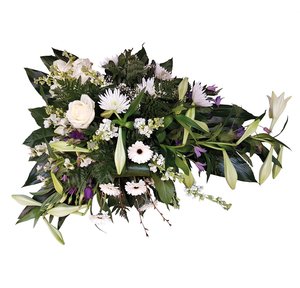 Rouwarrangement 'Medeleven' - D 90 cm