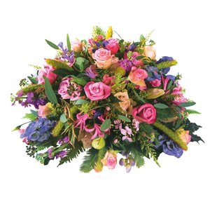 Rouwarrangement 'Omhelzing' - D 70 cm