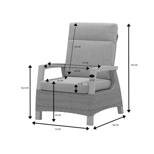 Royal Seasons® Athene fauteuil - afbeelding 3