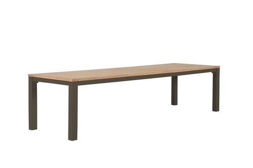Royal Seasons® Atlanta tafel 300 x 100 cm espresso - afbeelding 1