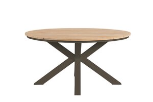 Royal Seasons® Atlanta tafel D150 cm espresso