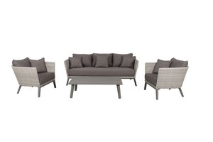 Royal Seasons Bordeaux 5-zits loungeset - afbeelding 1