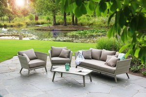 Royal Seasons Bordeaux 5-zits loungeset - afbeelding 2
